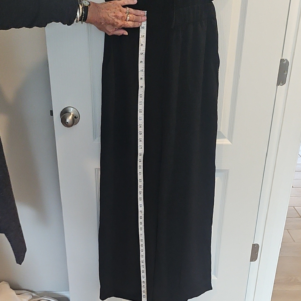 HALARA Black Ruffle Jumpsuit - Picture 9 of 16